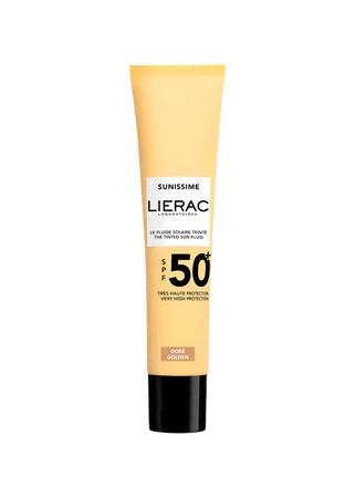 LIERAC SUNISSIME EMULSJA OCHRONNA DO TWARZY Z KOLOREM SPF50+ 40 ML