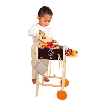 Janod Grill drewniany z akcesoriami 3+