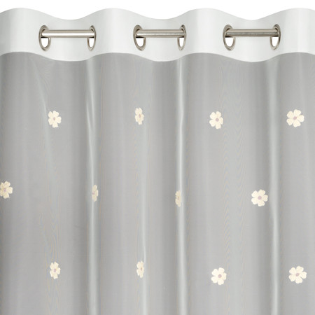 FIRANA GOTOWA ELSA 140 X 250 CM BIAŁY
