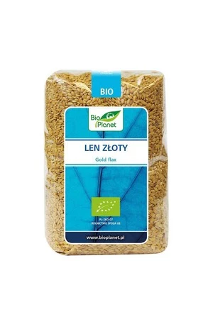 BIO PLANET Len złoty BIO 400g