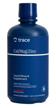 Liquid Cal/Mag/Zinc - smak truskawkowy (946 ml)