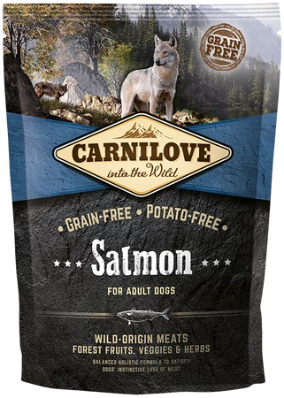 CARNILOVE Dog Adult Salmon ŁOSOŚ dla psa 1,5kg