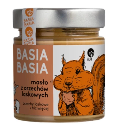 Basia Basia Krem z orzechów laskowych 210 g