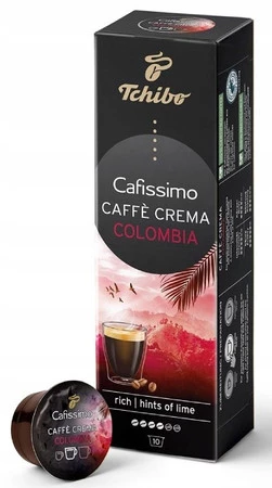 Zestaw 5x Tchiba kawa Cofissimo Barista Colombia 10 szt w kaspułkch