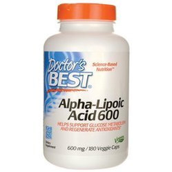 ALA - kwas alfa liponowy 600 mg (180 kaps.)
