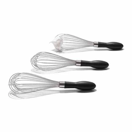 OXO-Trzepaczka stalowa, czarna, STL
