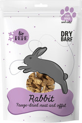 PAKA ZWIERZAKA Pepe Lio Rabbit Liofilizowany Królik 60g