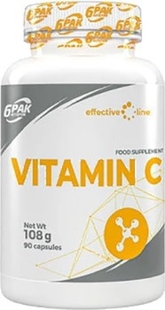 6PAK EL VITAMIN C 90 kaps.