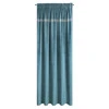 ZASŁONA GOTOWA JOVITA NA TAŚMIE 140 X 270 CM CIEMNOTURKUSOWY