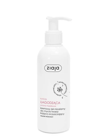 Ziaja Med, Kuracja łagodząca, kremowy żel micelarny − 200 ml