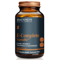 Doctor Life E-Complete SupraBio 8 witamin E nowej generacji 60 kaps.
