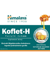 Himalaya Koflet-H Tabletki Do Ssania Imbir 12Szt.