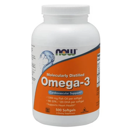 OMEGA-3 1000 mg 500 kapsułek miękkich