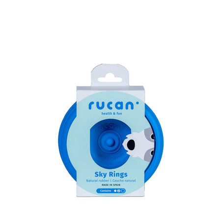 RUCAN SKY RINGS - dysk i 2 szt. ringo 13 - zestaw zabawek dla psa