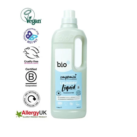 Bio-D Ekologiczny Płyn do Prania, Skoncentrowany, 1L