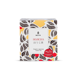 HERBATA ZIELONA HOJICHA JAPOŃSKA BIO (15 x 1,5 g) 22,5 g - MOYA MATCHA