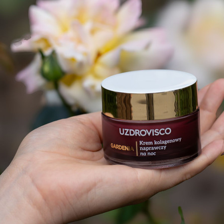 Uzdrovisco Gardenia Krem kolagenowy naprawczy na noc 50ml