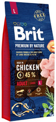 BRIT Premium by Nature Adult Large 15kg
