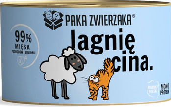Paka Zwierzaka Jagnięcina - karma mokra dla psa - 200g