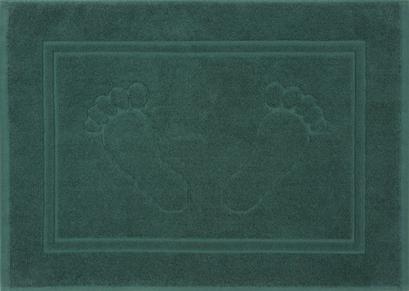 DYWANIK ŁAZIENKOWY SAMMY (06) 50 X 70 CM CIEMNOZIELONY