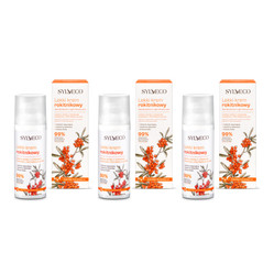 Zestaw: 3x Sylveco - Lekki krem rokitnikowy - 50ml