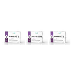 Zestaw: 3x Medi Pharm − Witamina B complex − 60 Tabl.