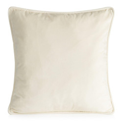 POSZEWKA VELVET 45 X 45 CM KREMOWY