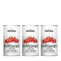 Zestaw: 3x Pomidory Pelati całe bez skórki 400 g