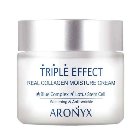 Triple Effect Real Collagen Moisture Cream nawilżający krem kolagenowy o potrójnym działaniu 50ml