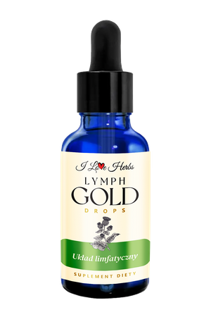 I LOVE HERRBS - LYMPH Gold Drops UKŁAD LIMFATYCZNY (50 ml)
