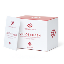 Genactiv − Colostrigen z bananem 500 mg − 30 sasz.