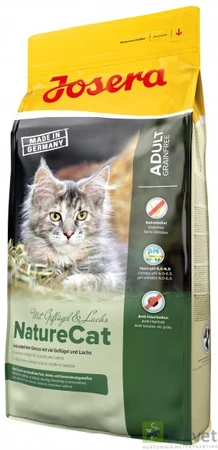 JOSERA Cat NATURECAT Adult Łosoś Bez Zbóż 400g