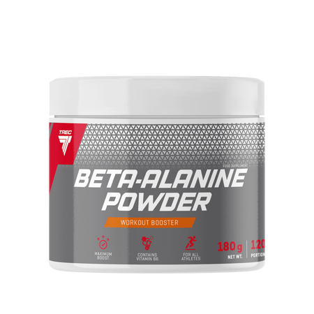 Trec BETA-ALANINE POWDER przedtreningówka 180g smak arbuz