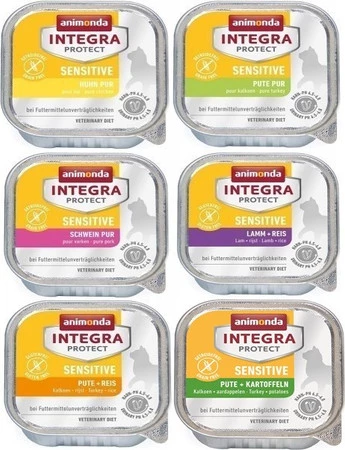 ANIMONDA INTEGRA Protect SENSITIVE Wieprzowina dla kota 100g
