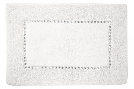 DYWANIK ŁAZIENKOWY CHIC 60 X 90 CM BIAŁY