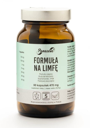 Panaseus Formuła Na Limfę 50 kaps.
