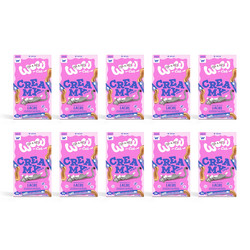Zestaw 10x WOW CAT Creamy Snack Lachs - kremowa przekąska z łososiem (5x15g)