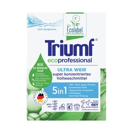 TRIUMF - White 15 prań Proszek do prania - 900g 