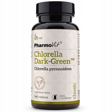 Pharmovit Chlorella Dark Green 360 tabl.