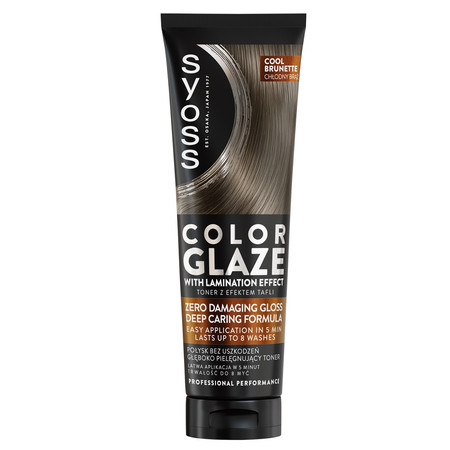Color Glaze toner nabłyszczający z efektem laminacji Cool Brunette 130ml