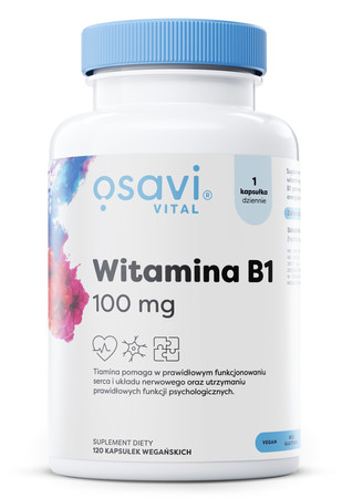 Osavi Vitamin B1, 100mg - 120 kaps.