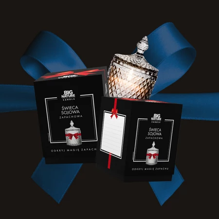 Świeca sojowa zap. insp. DIOR SAUVAGE 115g PREZENT