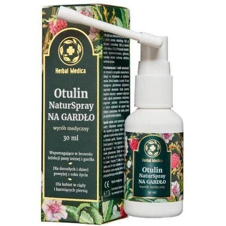 Herbal Medica Otulin NaturSpray na gardło 30 ml