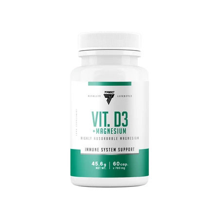 Trec VIT. D3 + MAGNESIUM 60 kaps.