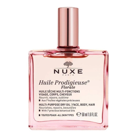 Nuxe – Nuxe Huile Prodigieuse Florale, multifunkcyjny suchy olejek do twarzy ciała i włosów – 50 ml