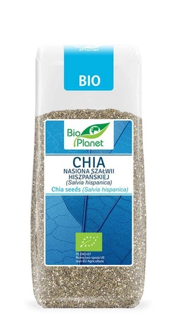 Bio Planet − Chia, nasiona szałwii hiszpańskiej − 200 g
