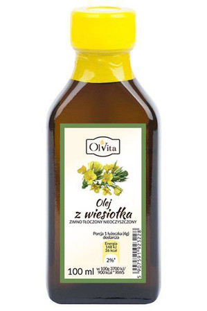 Olvita Olej Z Wiesiołka Zimnotłoczony 100 Ml