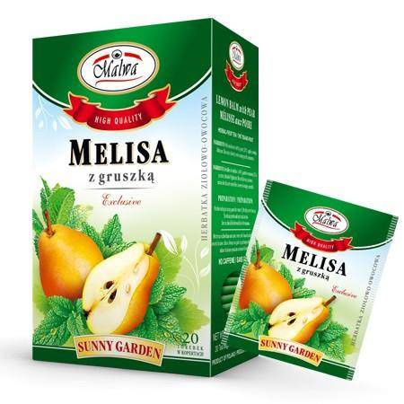 Malwa − Melisa z gruszką − 20 x 2 g