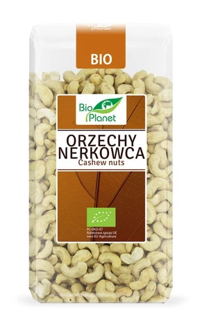 Bio planet - orzechy nerkowca bio - 350 g