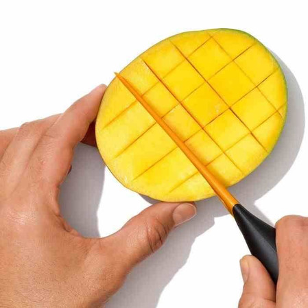 OXO-Krajalnica do mango 2w1 czarno-żółta GoodGrips